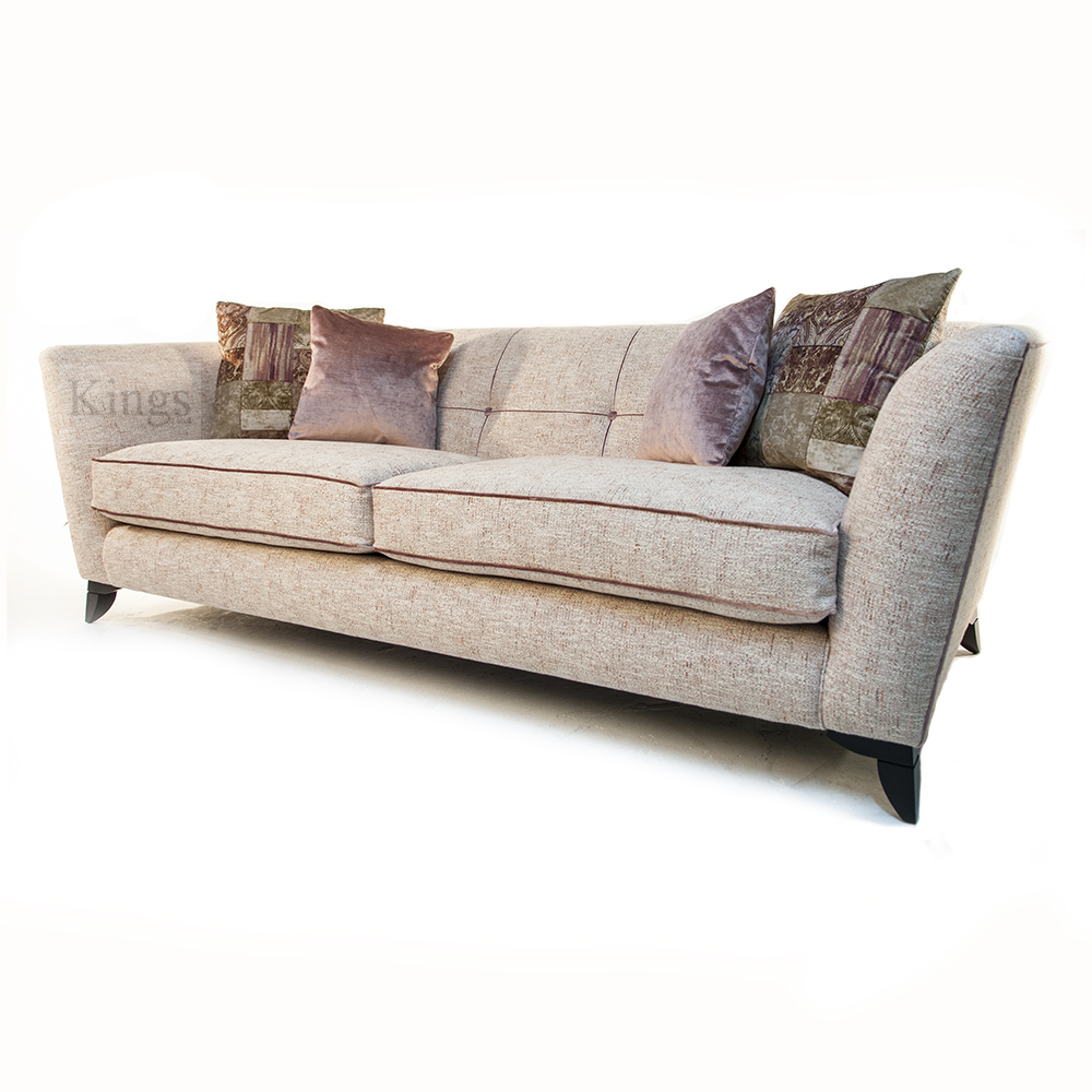 John Sankey Birkin King Sofa in Dovima Blossom Kings